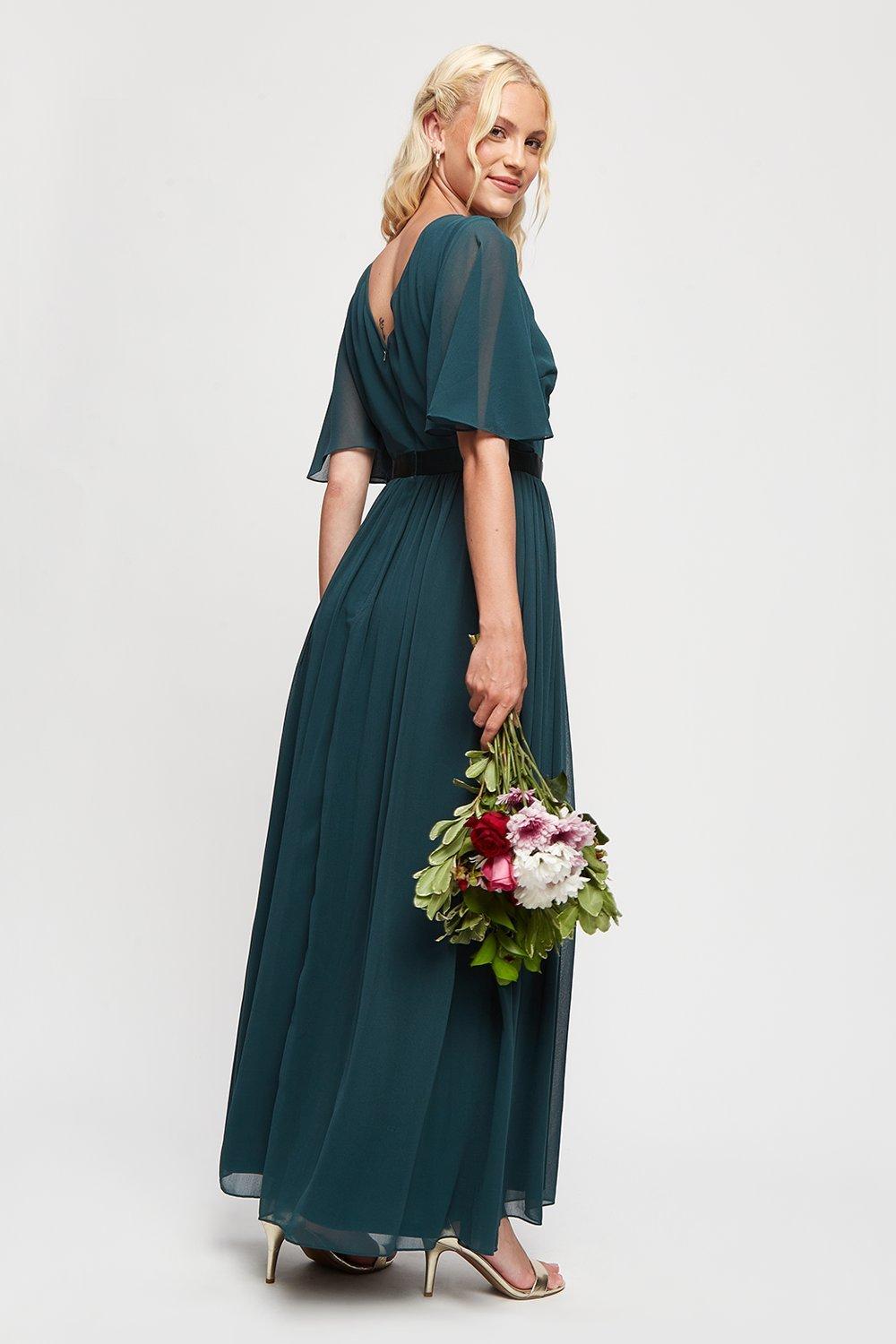 Dorothy perkins store green maxi dress